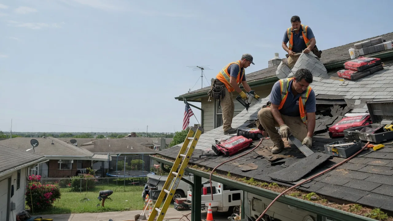 Roof Repair in Santa Maria, TX near me